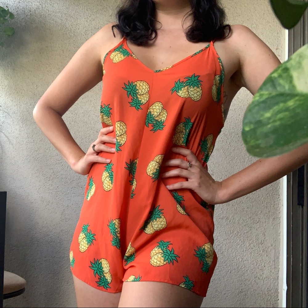 Orange Pineapple Romper🍍